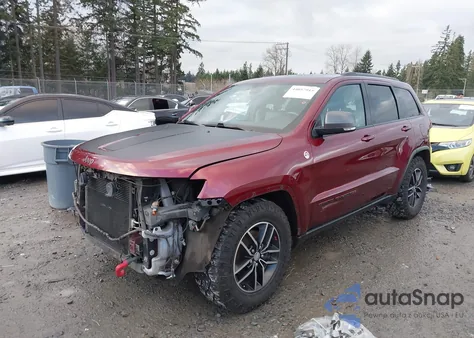 2017 Jeep Grand Cherokee Trailhawk 4X4 z USA, uszkodzony, nr VIN 1C4RJFLG9HC951582
